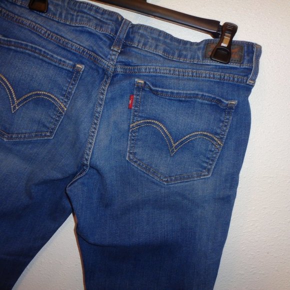 Levi's Junior's Superlow Bootcut Jeans Size  11 M - Picture 5 of 11